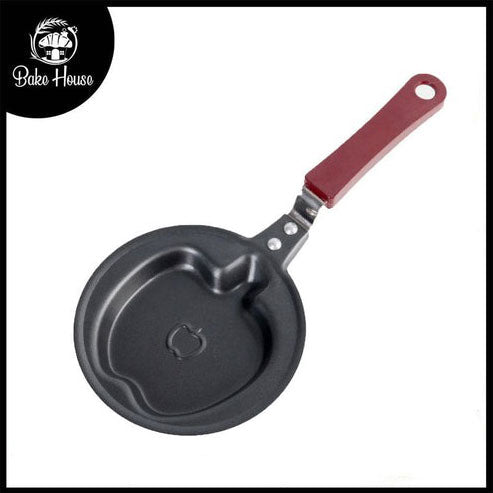 Apple Shape Mini Egg Fry Pan Non Stick