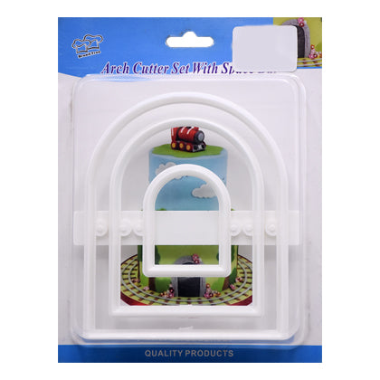 Arch Fondant Cutter Set With Space Bar