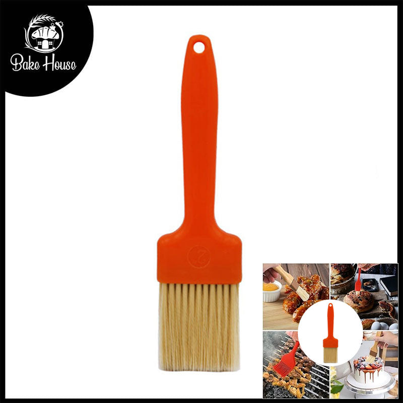 BBQ & Pastry Brush With Plastic Handle 19cm