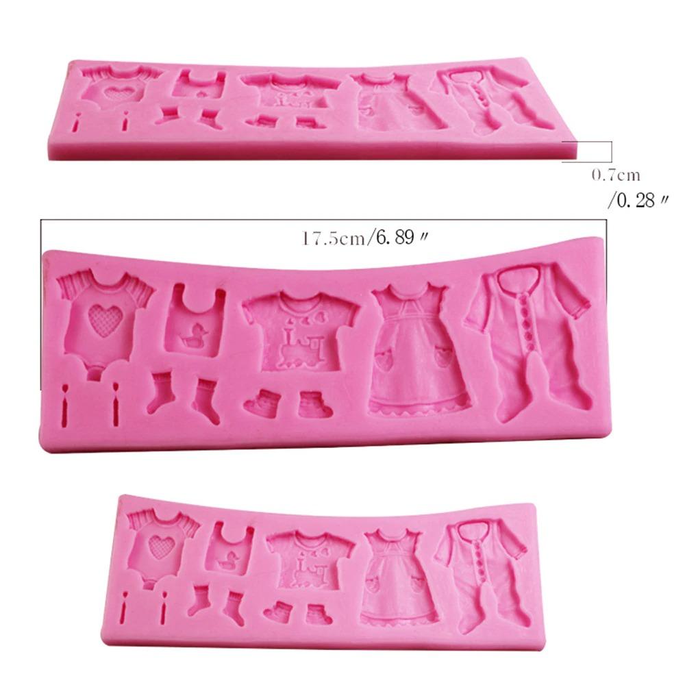 Baby Clothes Silicone Fondant Cake Mold