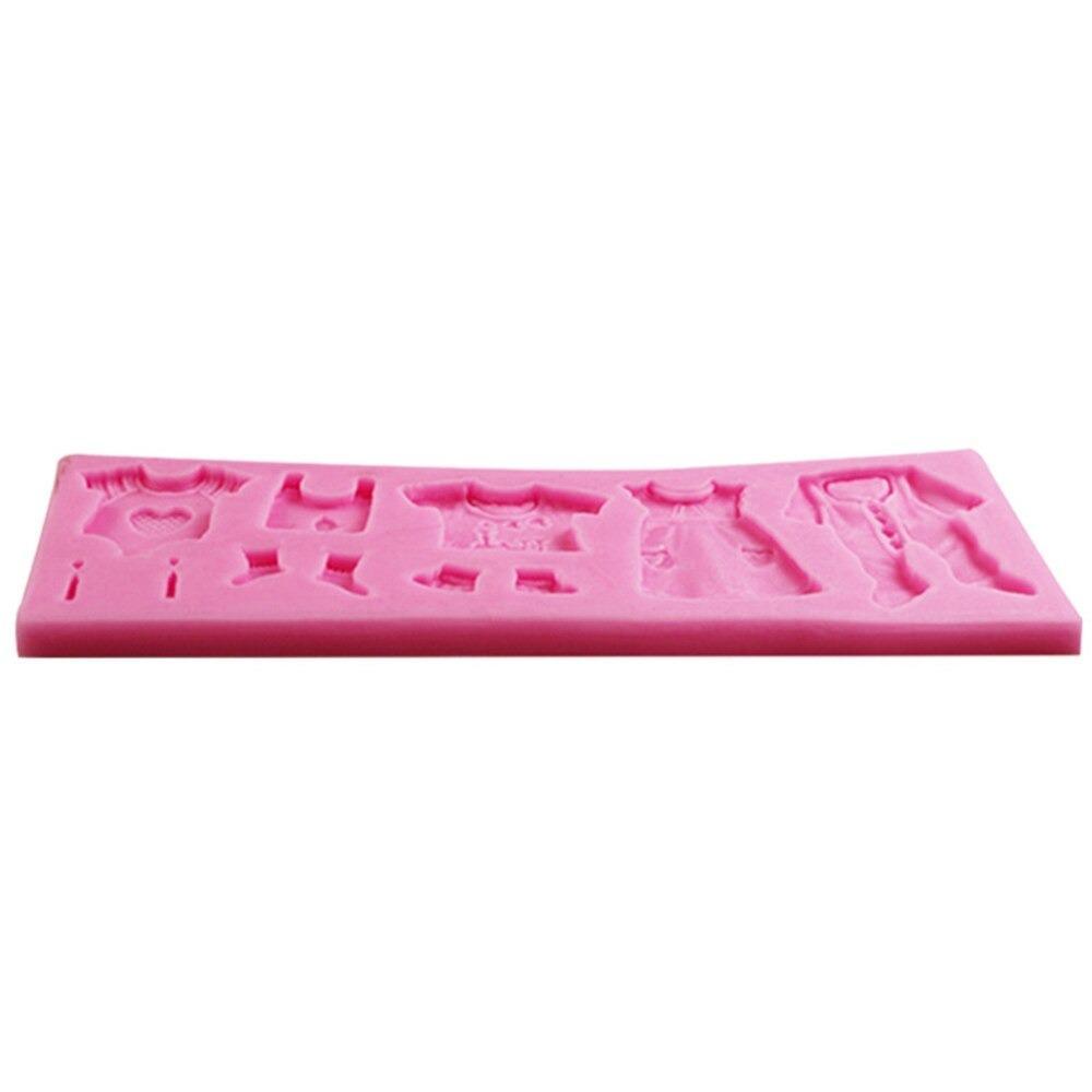 Baby Clothes Silicone Fondant Cake Mold