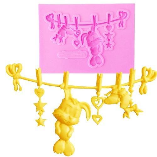Baby Party Theme Silicone Fondant Mold