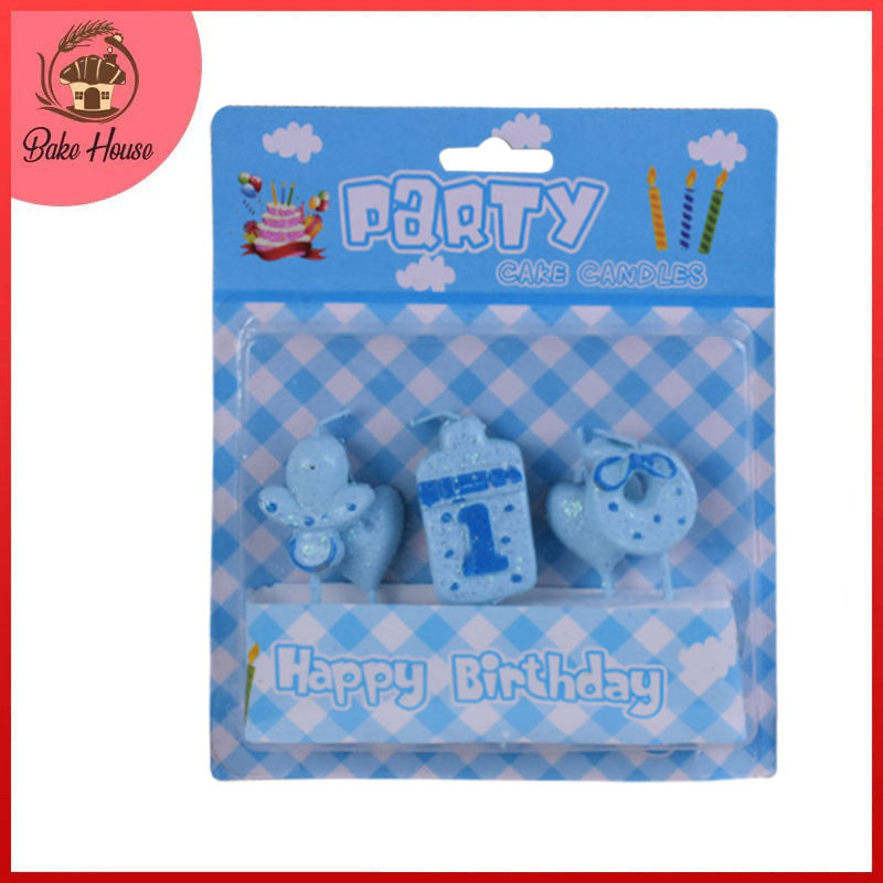 Baby Shower Theme Cake Candles