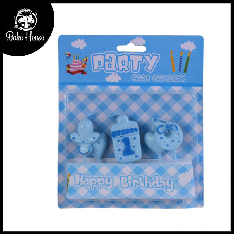 Baby Shower Theme Cake Candles