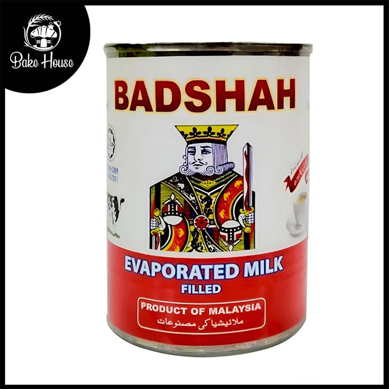 Badshah Evaporated Milk 390g