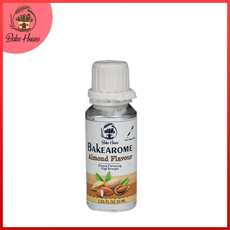 Bakearome Almond Flavour 30ML Bottle