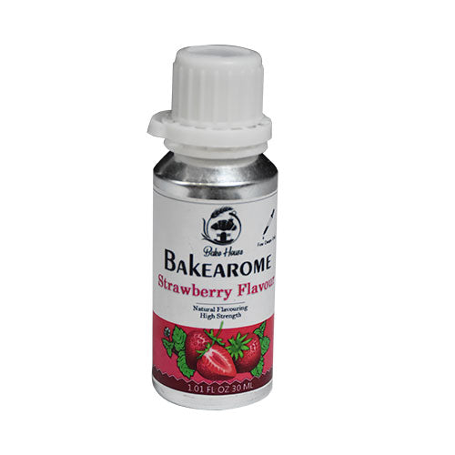 Bakearome Strawberry Flavour 30ML Bottle
