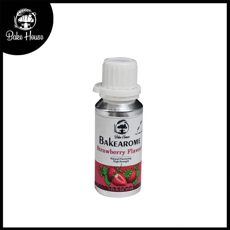 Bakearome Strawberry Flavour 30ML Bottle