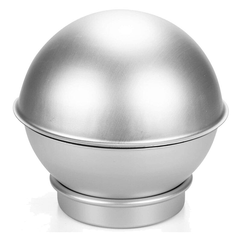 Ball Mold Aluminium 2Pcs With Base