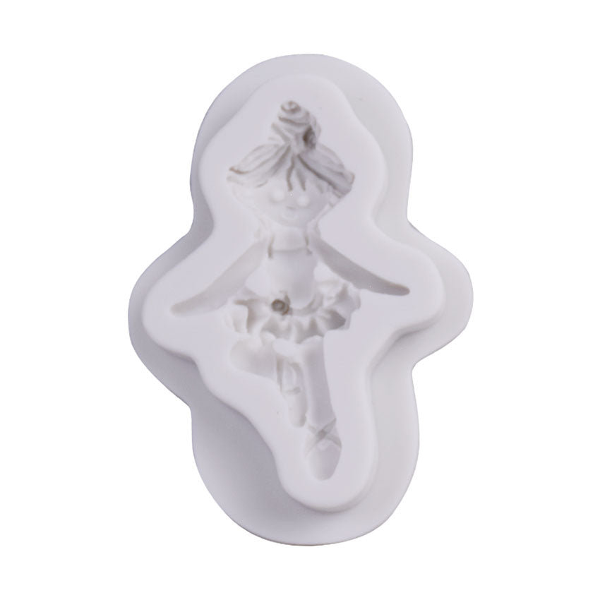 Ballerina Cartoon Character Silicone Fondant Mold