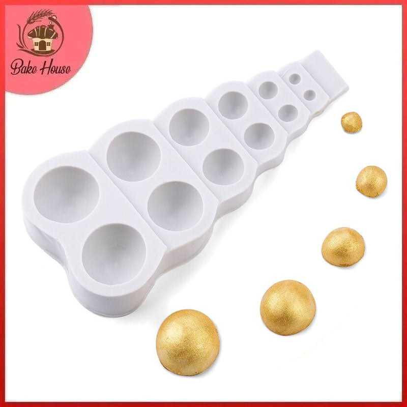 Balls Silicone Fondant & Chocolate Mold 12 Cavity