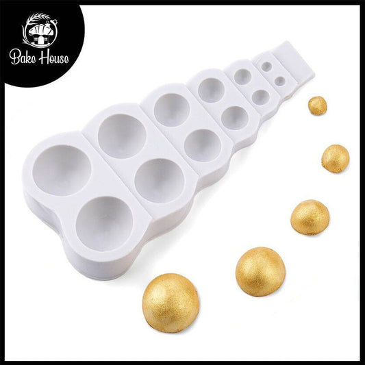 Balls Silicone Fondant & Chocolate Mold 12 Cavity