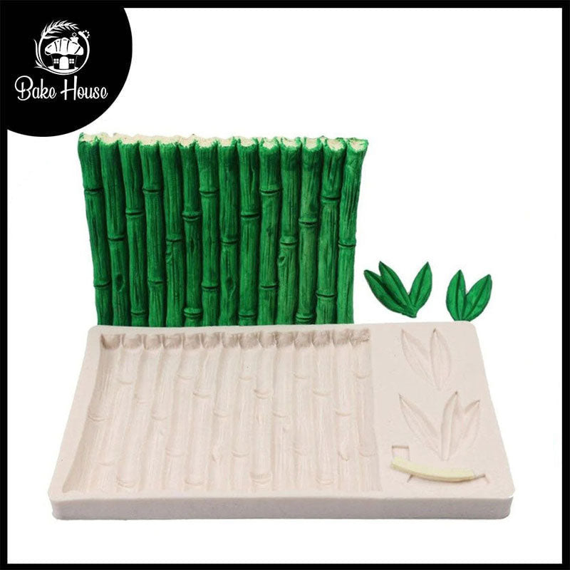 Bamboo Leaf Ruffle Silicone Fondant Cake Mold