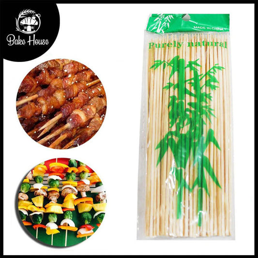 Bamboo Skewers Sticks 10 Inch