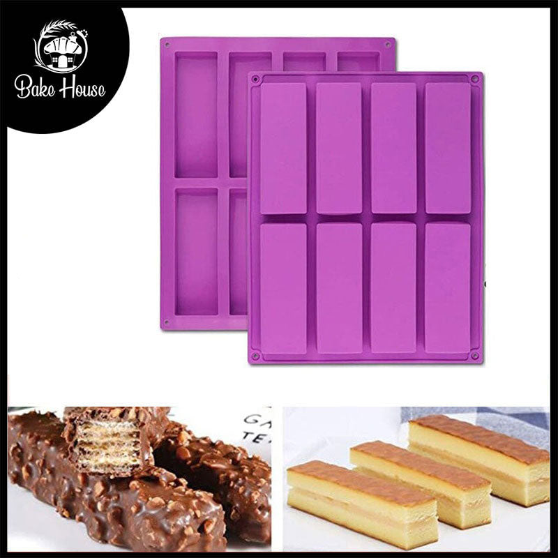 Bar Silicone Baking Mold 8 Cavity