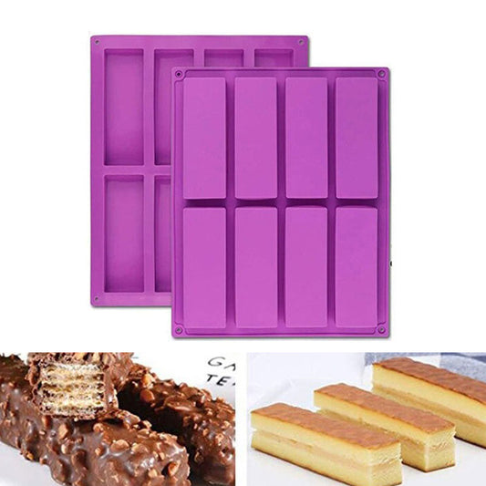 Bar Silicone Baking Mold 8 Cavity