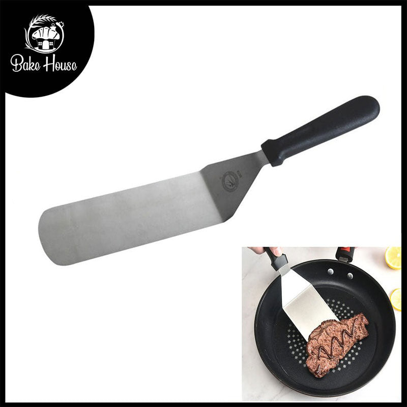 Barn Swallow BBQ Flipping Grill Spatula Black Handle