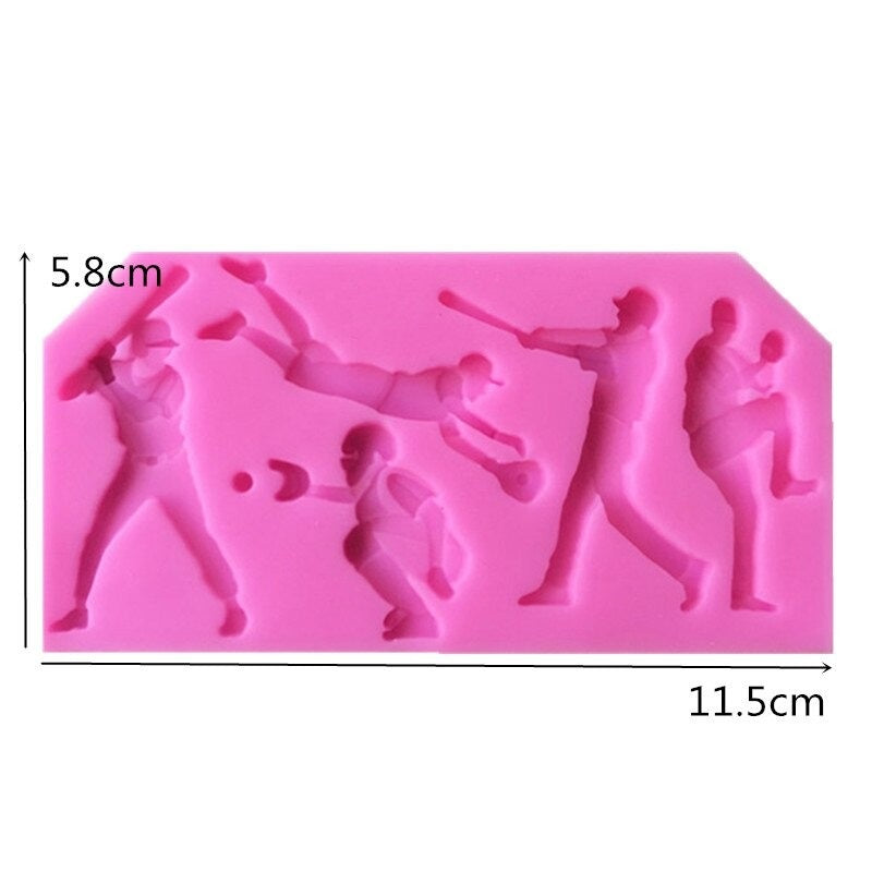 Baseball Series Silicone Fondant & Chocolate Mold