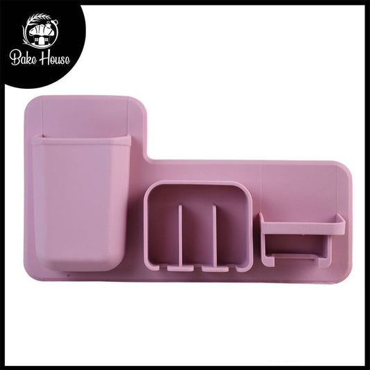 Bathroom toothbrush Silicone Organizer