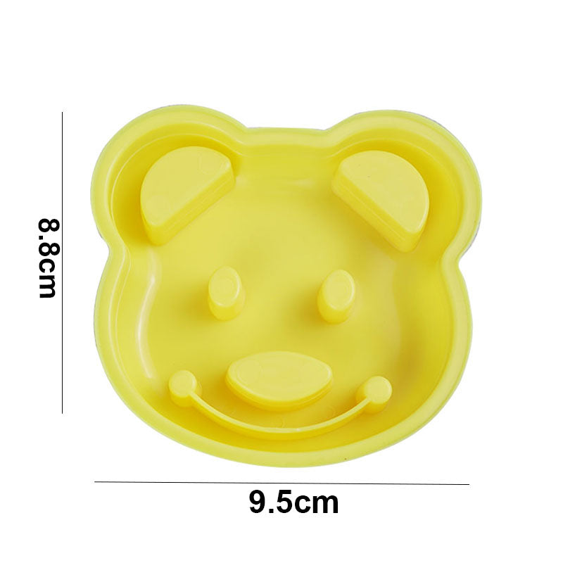 Bear Face Shape Sandwhich Cutter Plastic