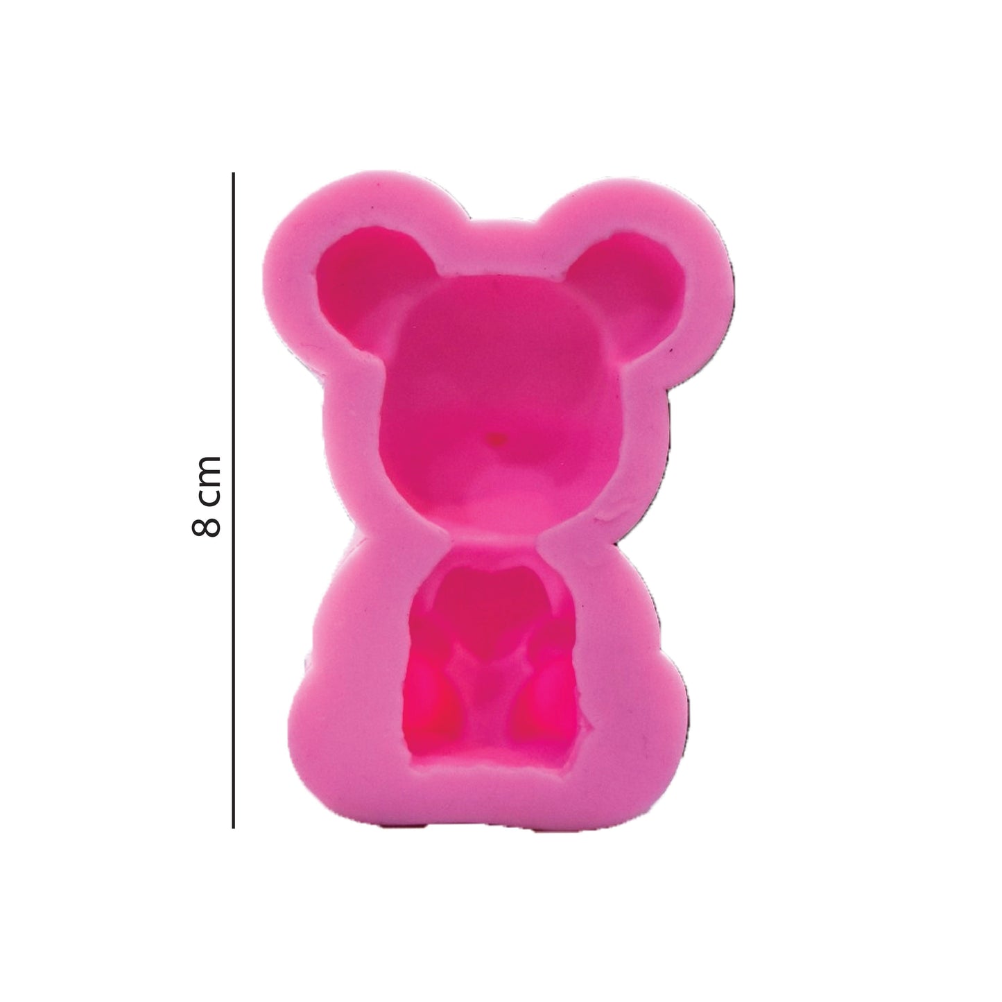 Bear With Heart Silicone Mold