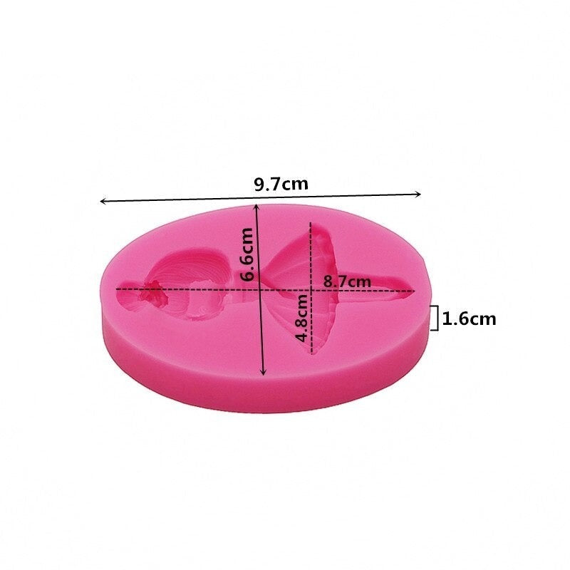 Beautiful Doll Silicone Fondant Mold