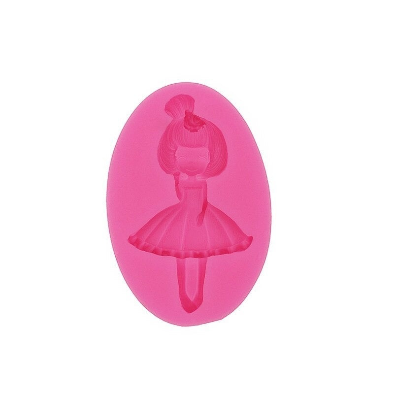 Beautiful Doll Silicone Fondant Mold