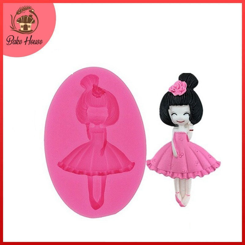 Beautiful Doll Silicone Fondant Mold