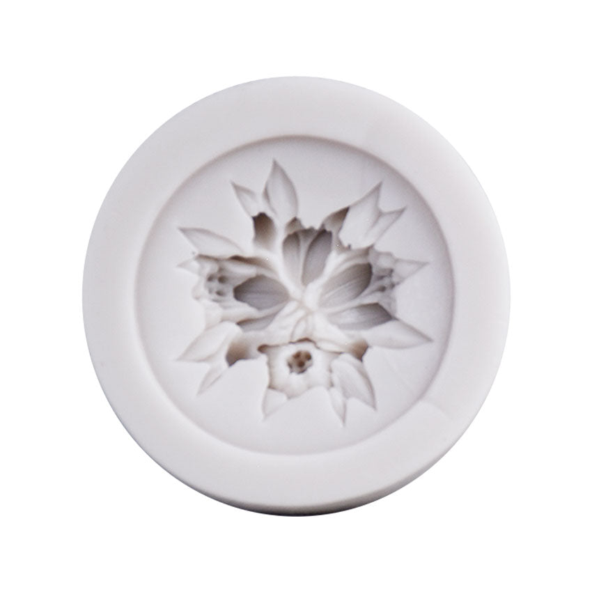 Beautiful Flower Border Silicone Fondant Mold