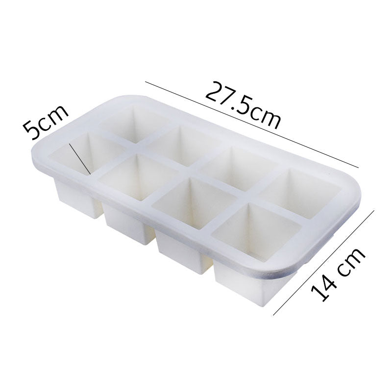 Cavity Silicone Ice Cube Tray Large Mould Mold Giant Ice Cubes
