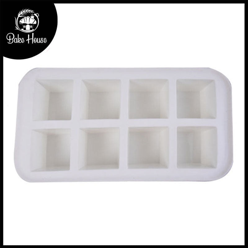 Big Size Ice Cubes Silicone Tray 8 Cavity