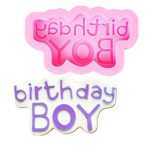 Birthday Boy Silicone Fondant & Chocolate Mold