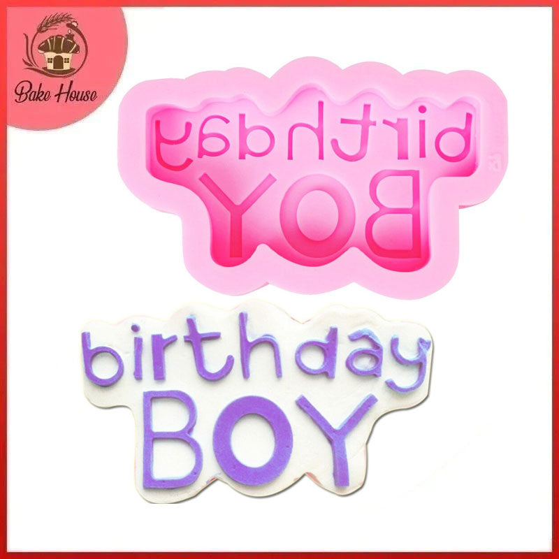 Birthday Boy Silicone Fondant & Chocolate Mold