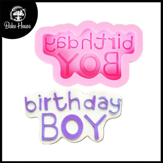 Birthday Boy Silicone Fondant & Chocolate Mold