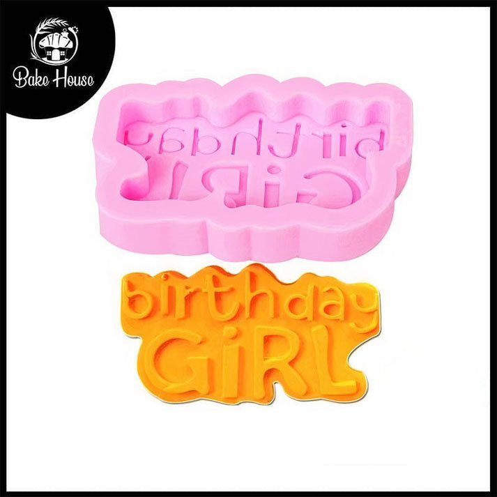 Birthday Girl Silicone Fondant & Chocolate Mold