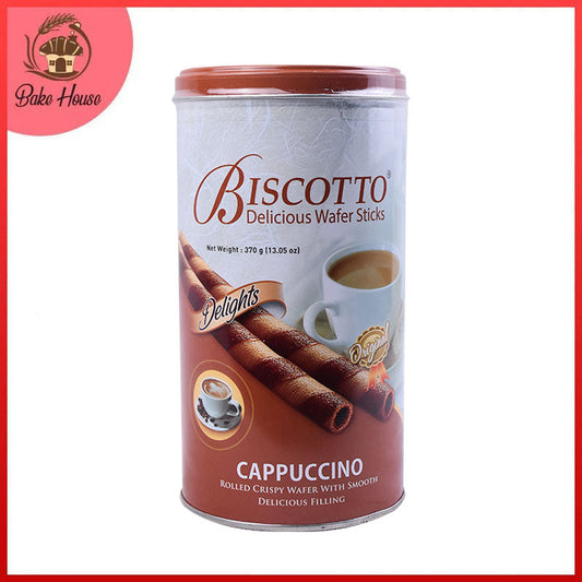 Biscotto Delicious Cappuccino Filling Wafer Sticks 370gm