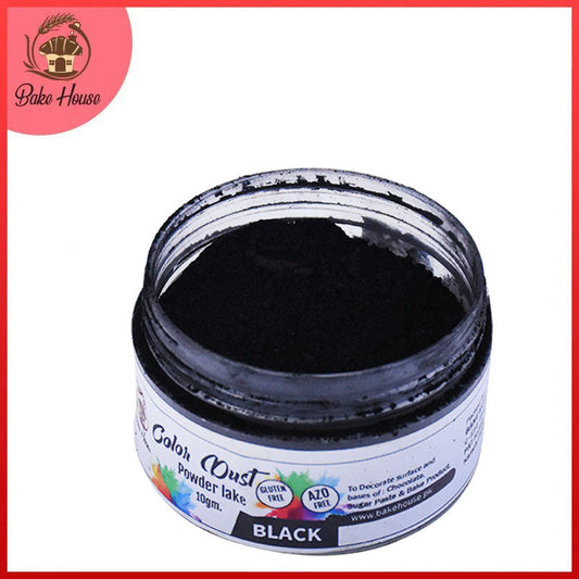 Black Modecor Color Dust Powder Lake 10g