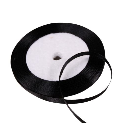 Black Ribbon For Decoration 1.4CM