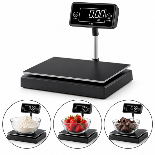 Electronic Kitchen Digital Weight Scale Moisture Proof With Rotating Display