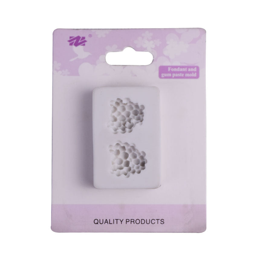 Blackberry Silicone Fondant Mold 2 Cavity