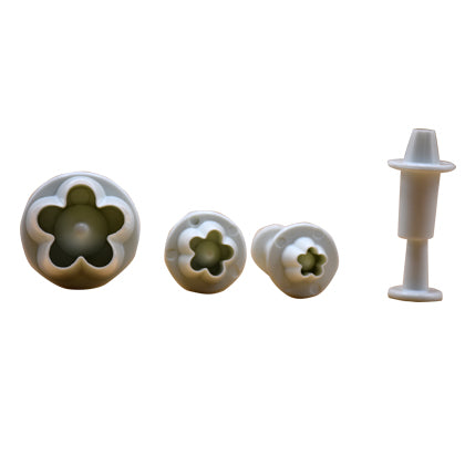 Mondo Blossom Flower Plunger Cutter White Mondo Blossom Flower Plunger Cutter White