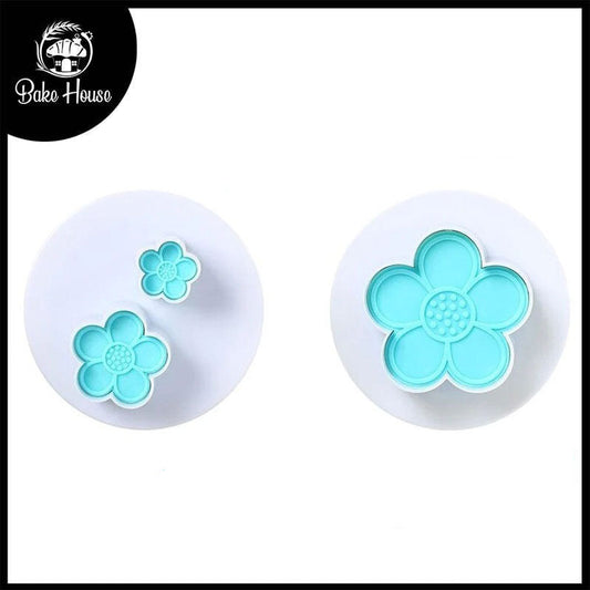 Blossom Flower Plunger Cutter 2Pcs Set