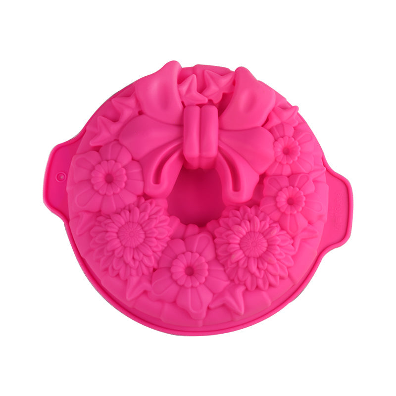 Bowknots Flower Silicone Baking Mold