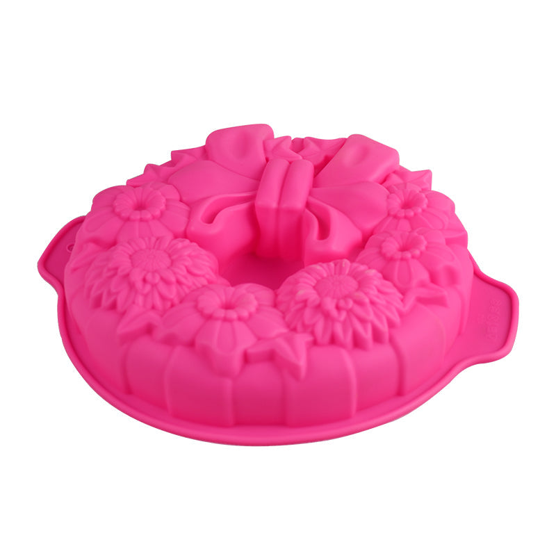 Bowknots Flower Silicone Baking Mold