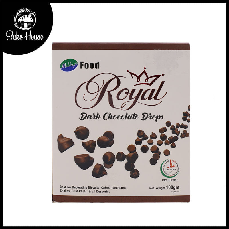 Milkyz Food Royal Dark Chocolate Dips 100g