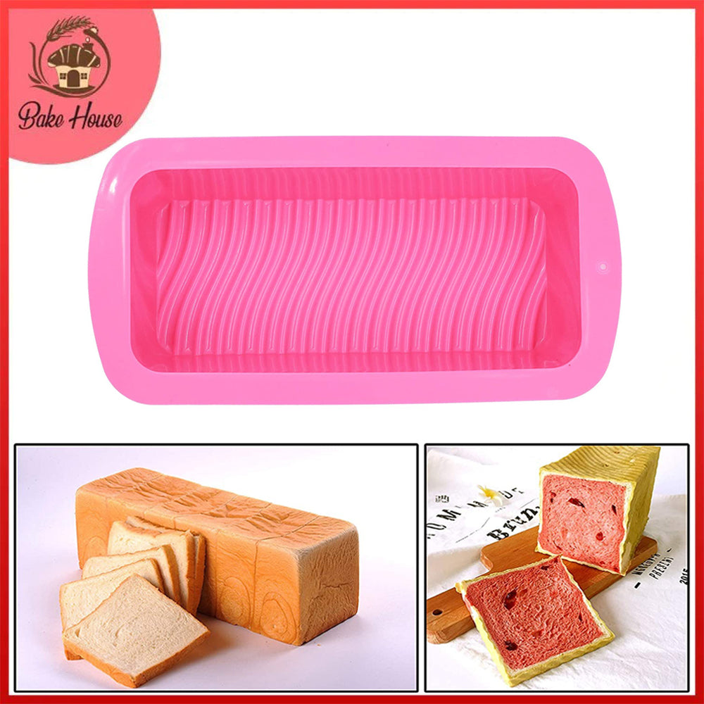Bread Loaf Silicone Baking Mold Wavy Bottom