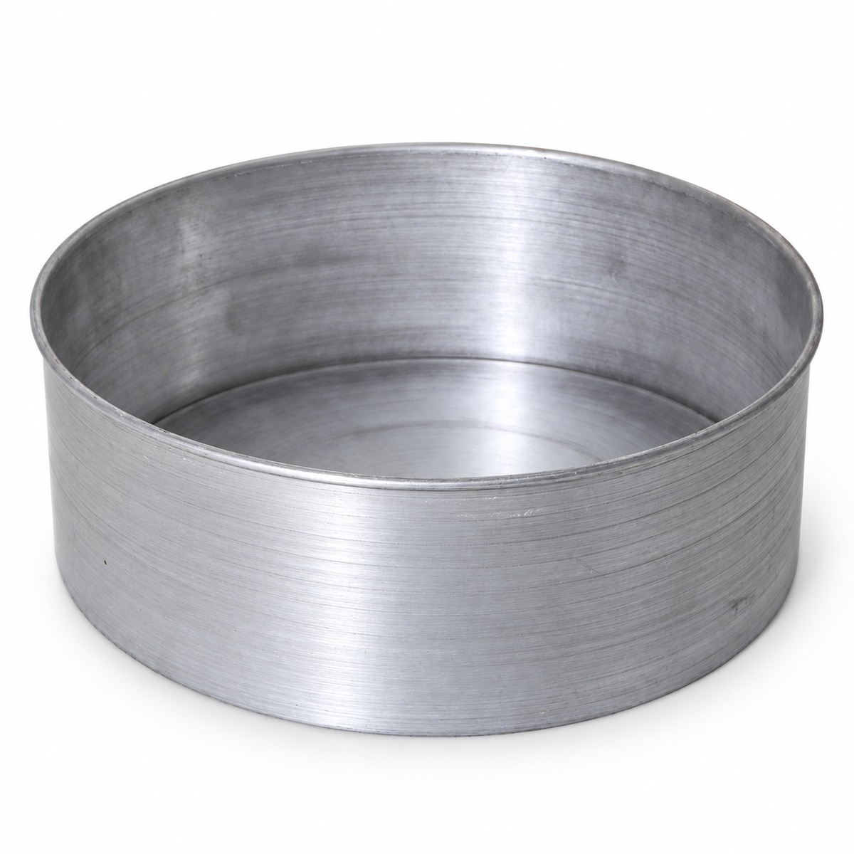 Round Cake Baking Mold with Loose Bottom Heavy Duty Galvanized Steel 6×6 Inch