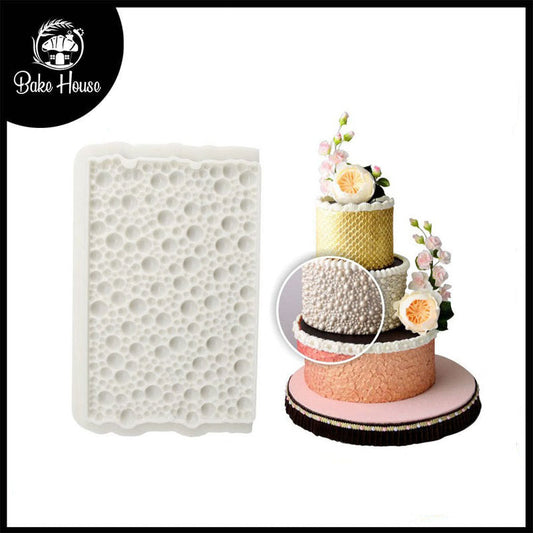 Bubble Silicone Fondant Cake Border Mold Sheet