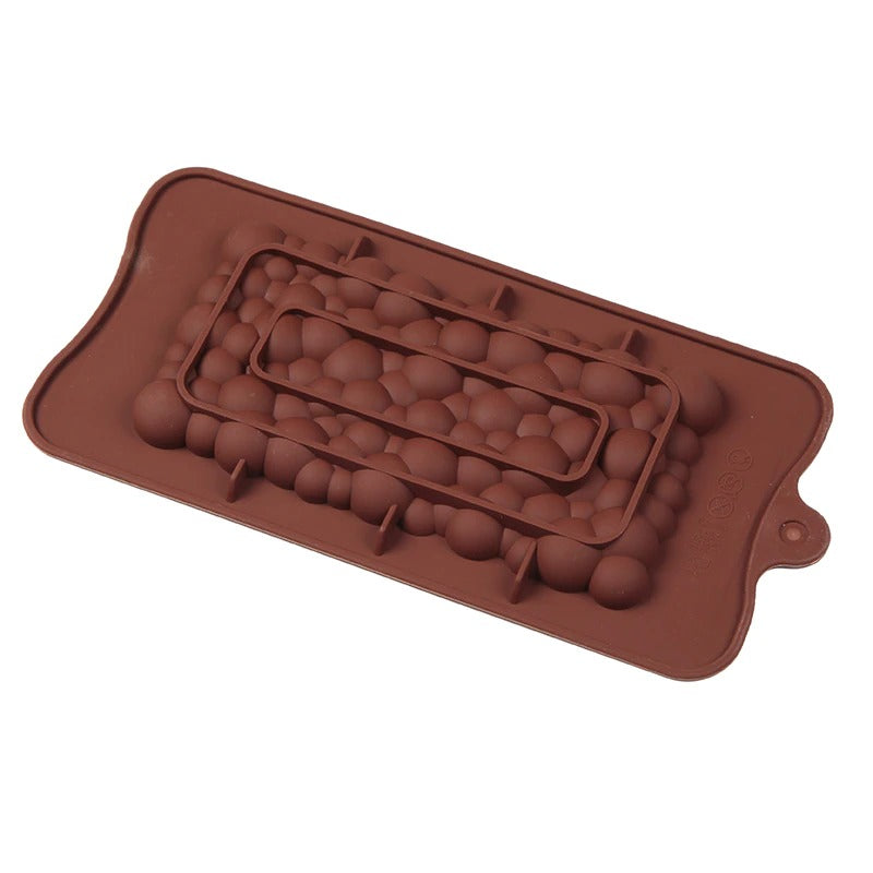 Bubbly Silicone Chocolate Bar Mold