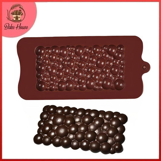 Bubbly Silicone Chocolate Bar Mold